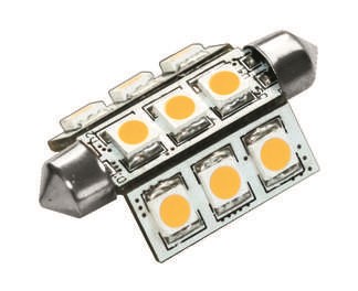 Ampoule navette 6 led