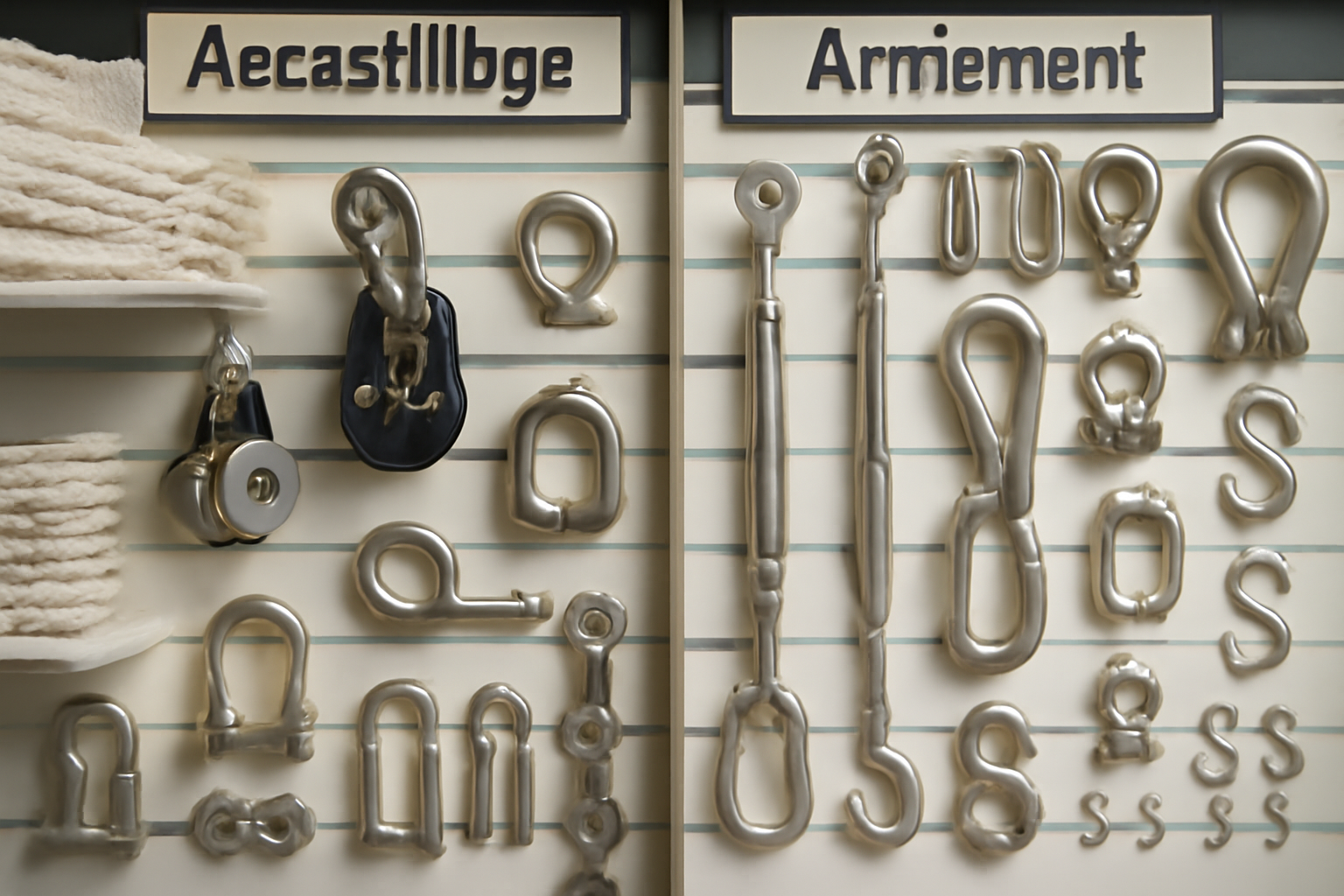 Accastillage et armement, quelle différence ?