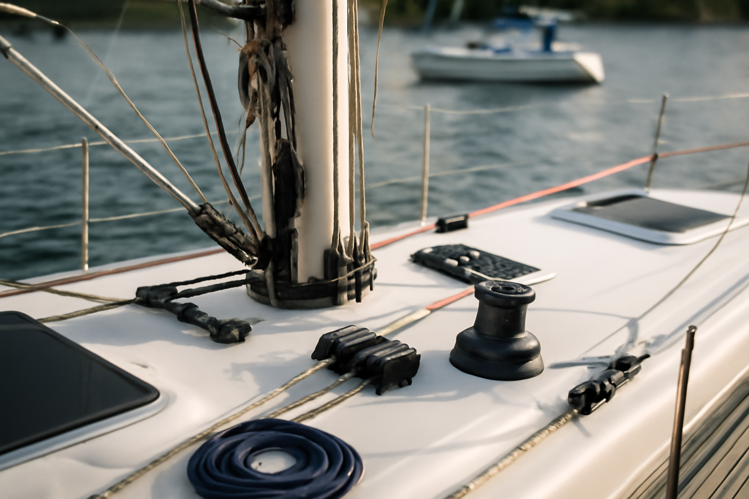 Qu&rsquo;est-ce qui est compris dans l&rsquo;accastillage d&rsquo;un voilier ?