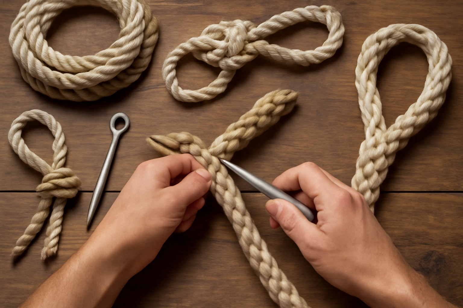 Matelotage et épissure : les techniques essentielles pour vos cordages