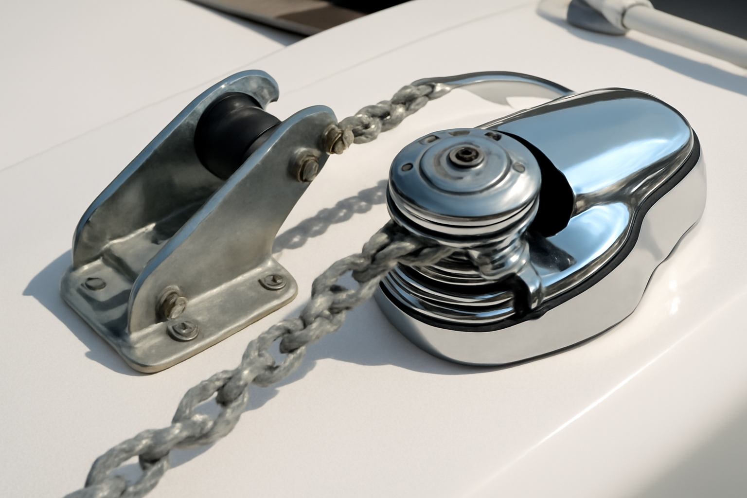 Davier et guindeau électrique : compatibilité et installation combinée