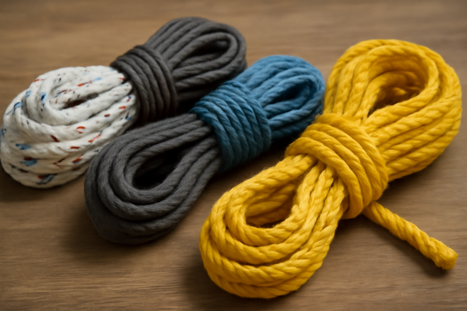 Polyester, nylon, dyneema, polypropylène : quel matériau pour quel cordage ?