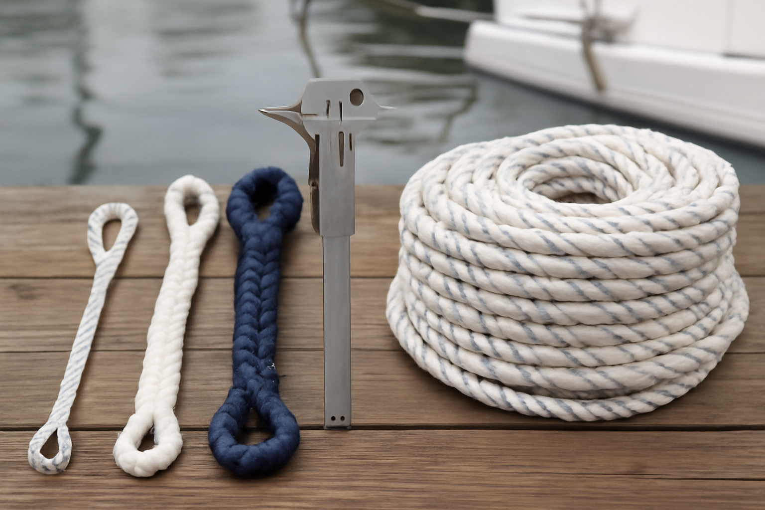 Comment choisir son cordage de bateau : diamètre, matière, usage