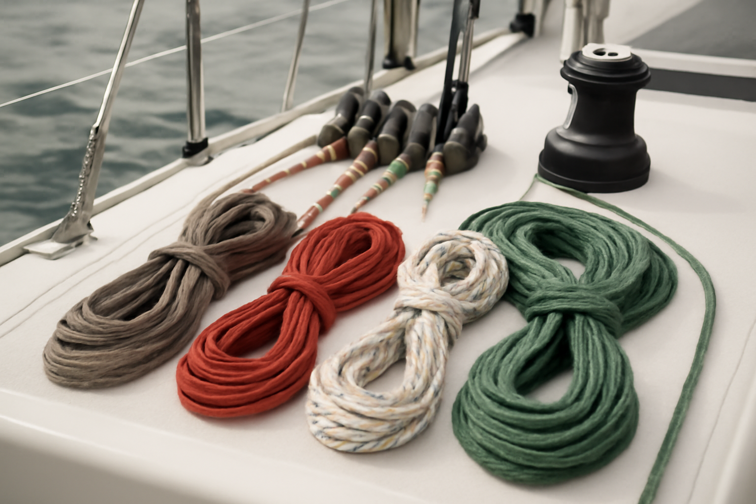 Choisir ses drisses et écoutes : guide par programme de navigation