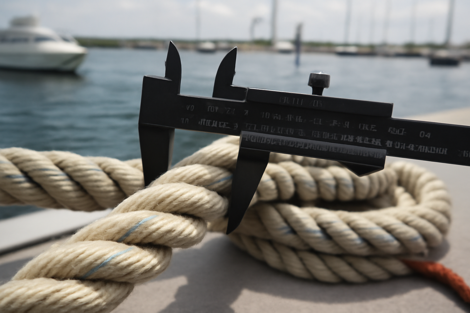 Diamètre de cordage : comment le calculer selon la taille du bateau