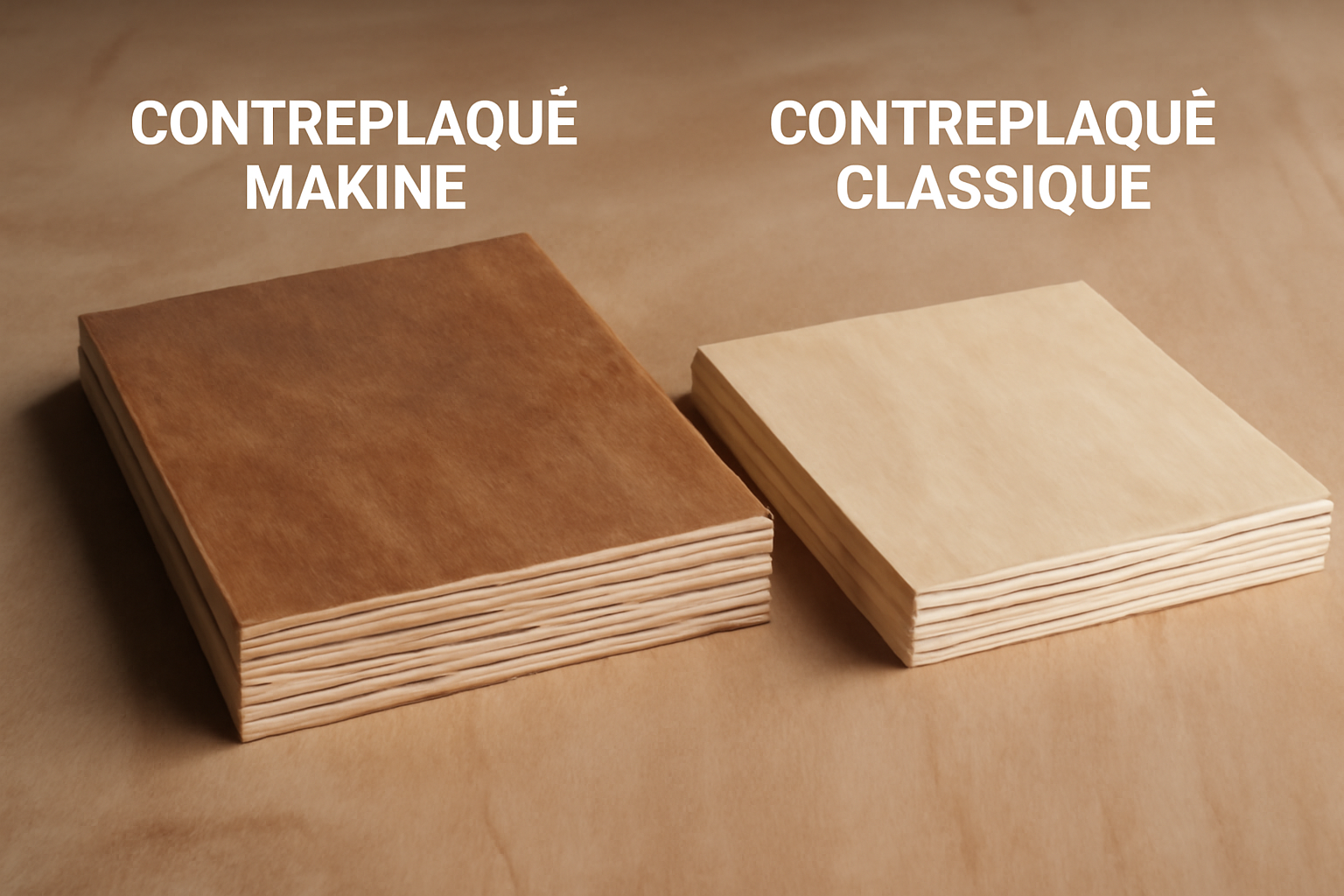 Quelle difference entre contreplaque marine et contreplaque classique ?