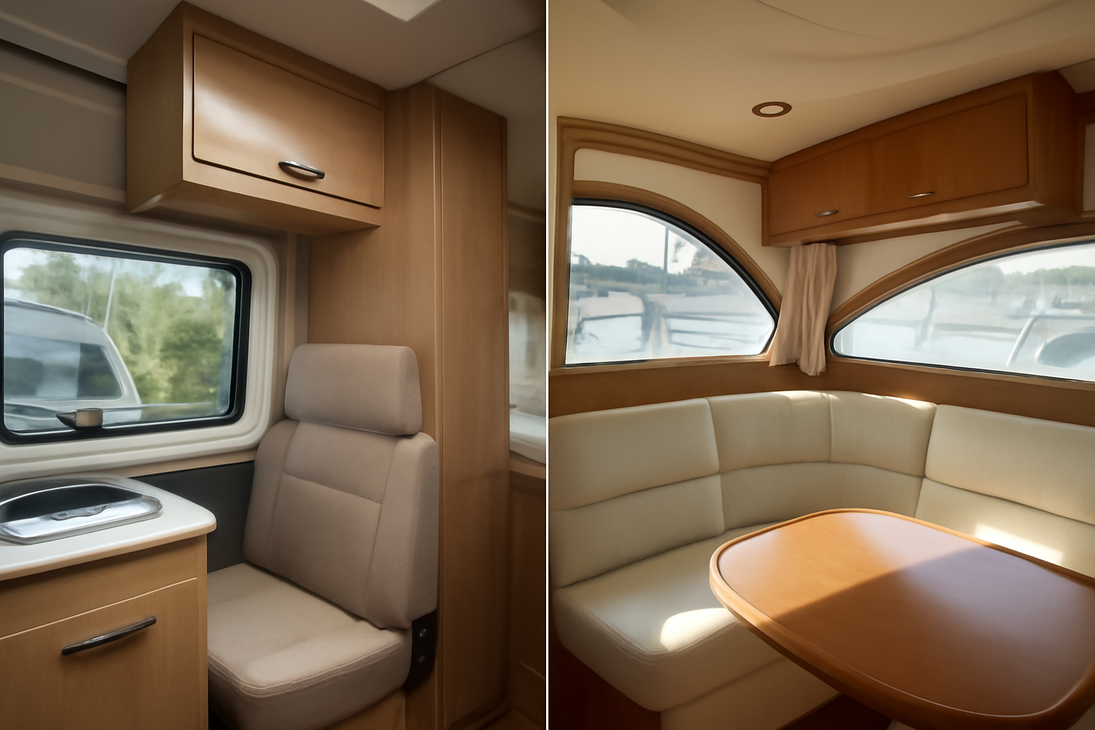 Pourquoi le mobilier de camping-car n’est-il pas toujours adapte au bateau ?